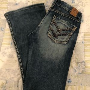 BKE Sabrina Bootcut Short Denim